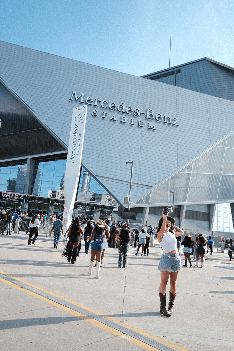 Beyonce Cowboy Carter at Mercedes Benz Stadium, photograph 23 of 42